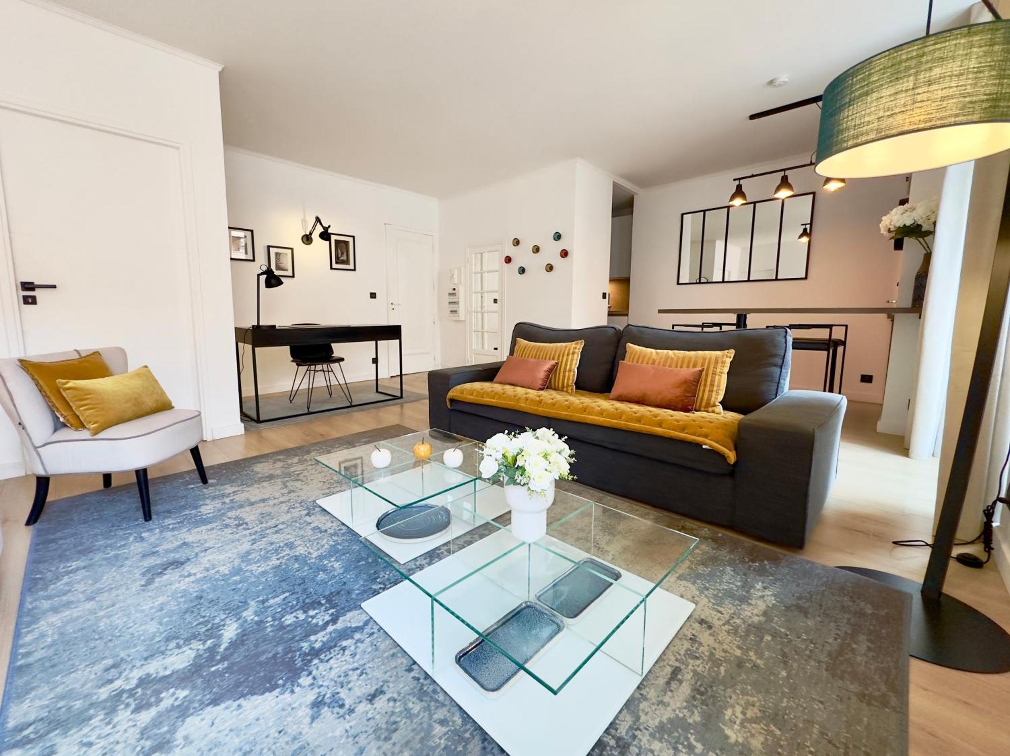 Luxueux 3 Pieces 80M2 - 2Ch - 2 Sdb - 1Mn Beach Croisette Cannes Exterior foto